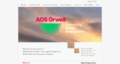 Desktop Screenshot of aosorwell.com