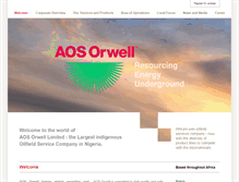 Tablet Screenshot of aosorwell.com